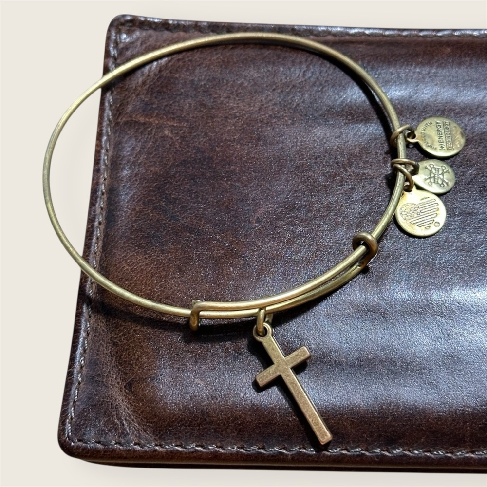 Alex and Ani Cross Bangle Bracelet